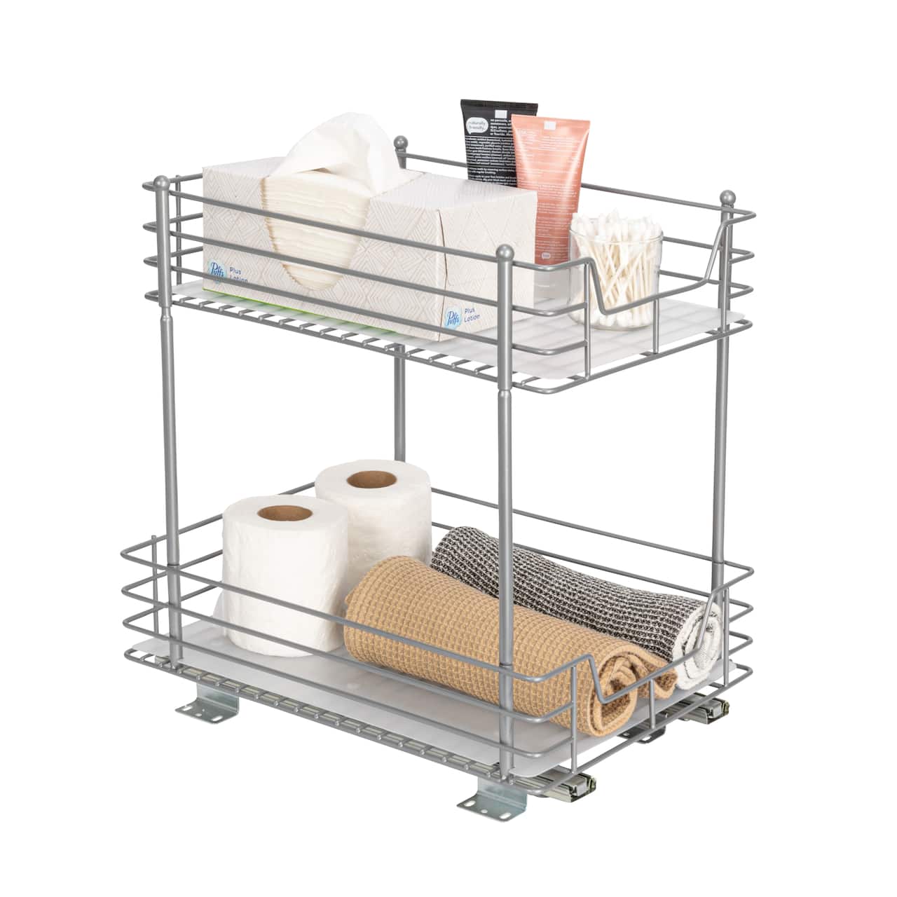 Household Essentials Glidez 2-Tier Cabinet Organizer